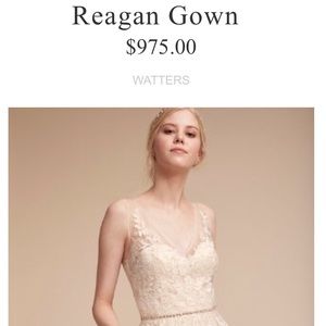 *****SOLD********BHLDN collection Wedding Gown